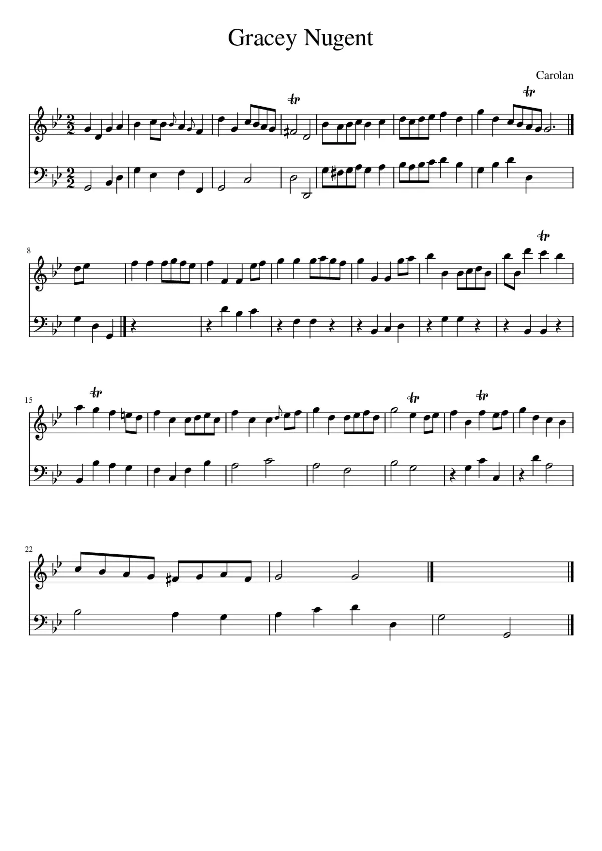 Gracey Nugent - Page 1