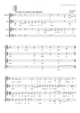 O Lord of whom I do depend