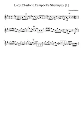 Lady Charlotte Campbell's Strathspey