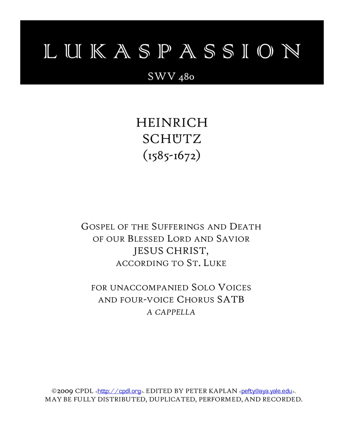 Lukaspassion - Page 1