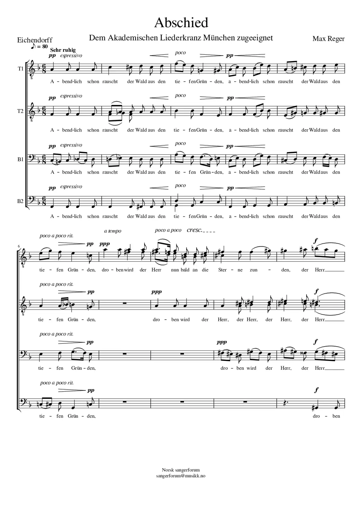 Abschied - Page 1