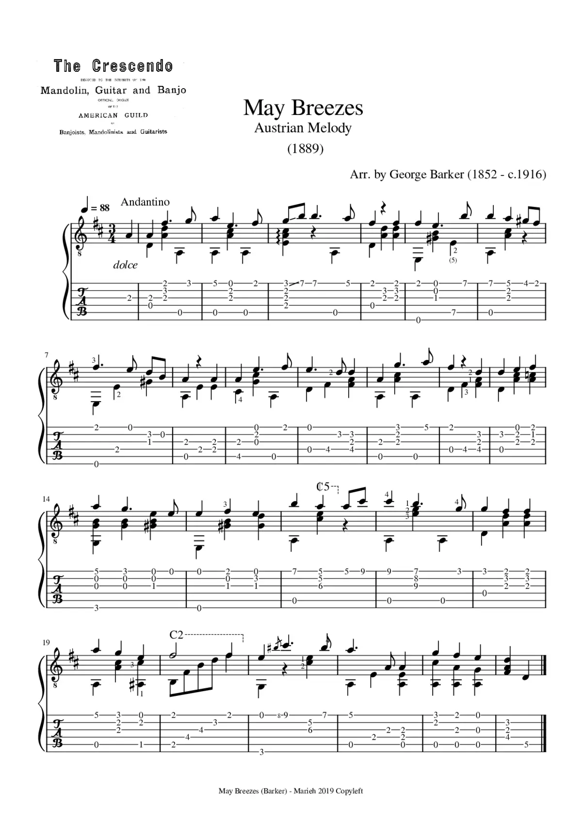 May Breezes - Page 1