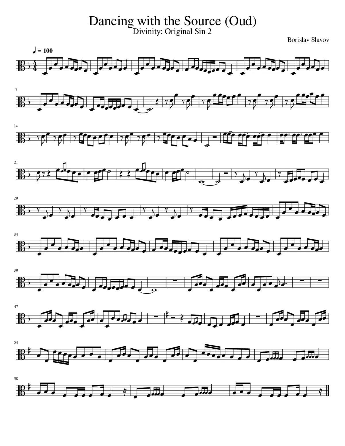 Dancing with the Source (Oud) - Page 1