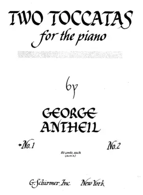 2 Toccatas for the Piano