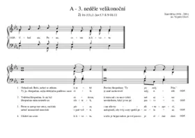 A - 3. neděle velikonoční