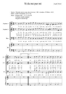 Si da me pur mi desviano