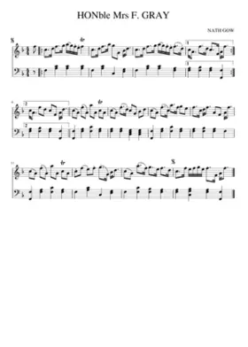 HONble Mrs F. GRAY