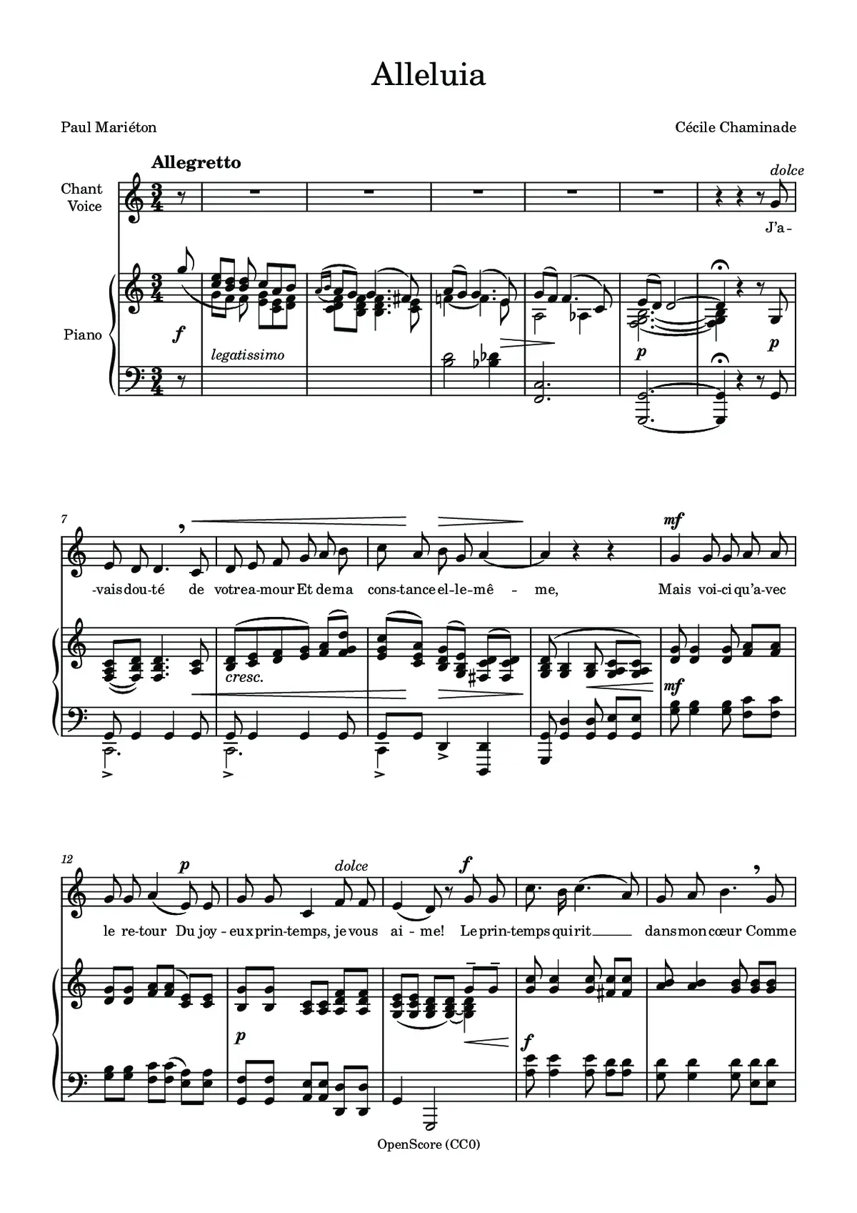 Alleluia - Page 1