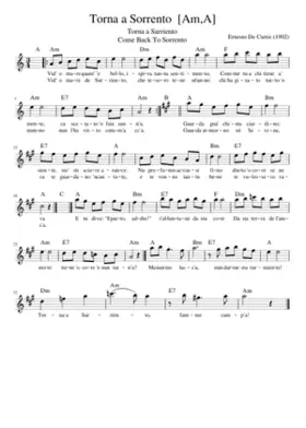 Torna a Sorrento [AmA]