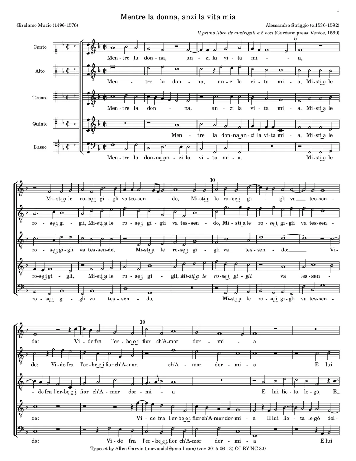 Mentre la donna - Page 1
