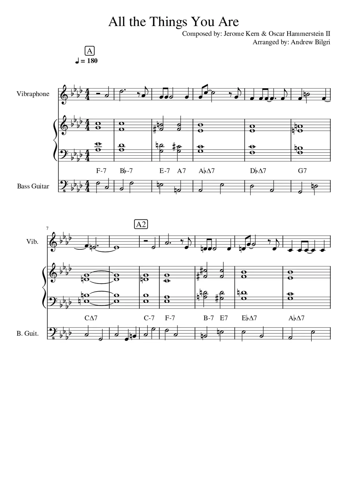 all the things you are - Page 1