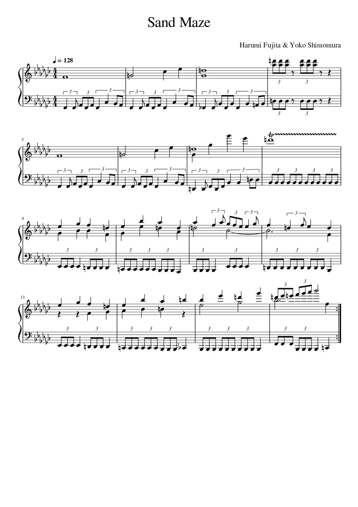 Gargoyle's Quest - Sand Maze - Page 1