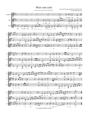 Pleni sunt coeli
