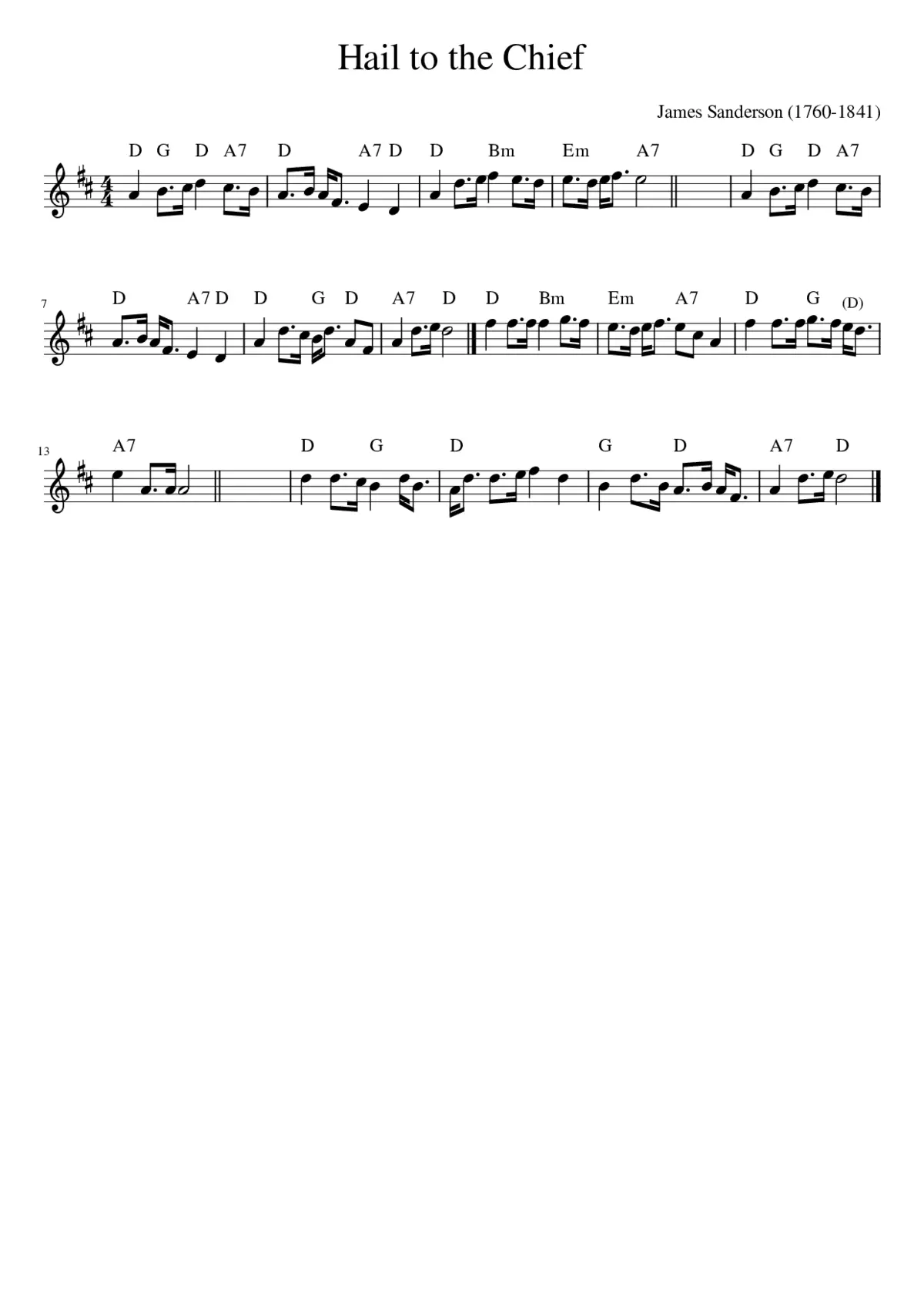 Hail to the Chief - Page 1