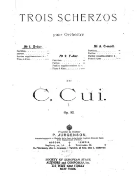 3 Scherzos