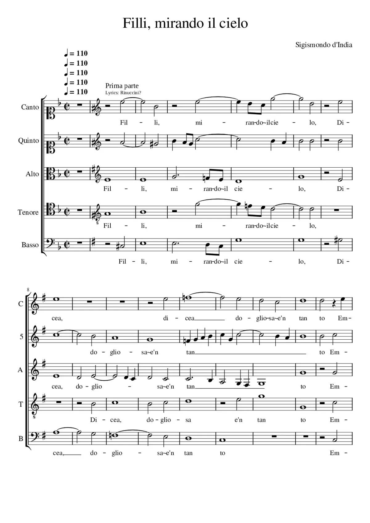 Filli mirando il cielo - Page 1