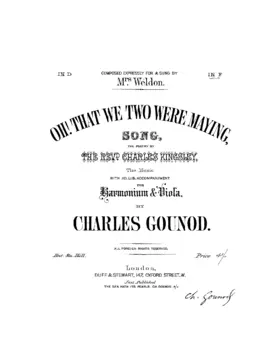 Oh! That We Two Were Maying