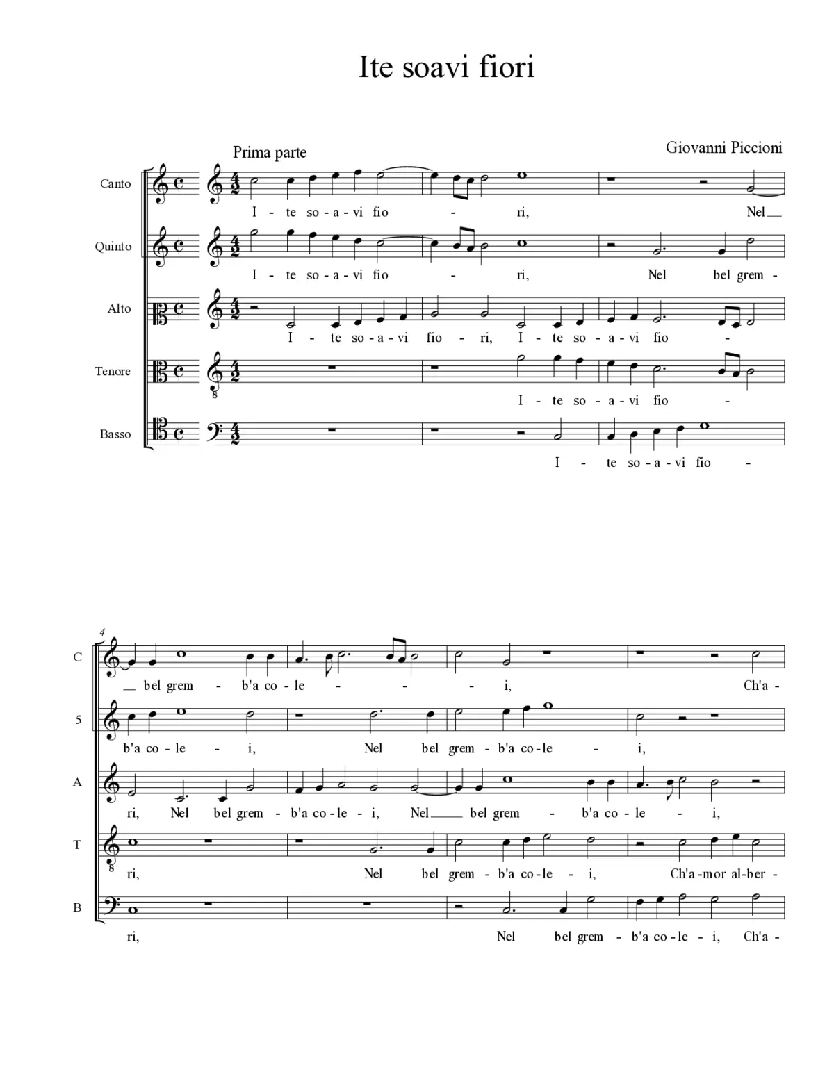 Ite soavi fiori - Page 1