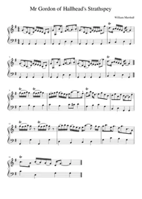 Mr Gordon of Hallhead's Strathspey