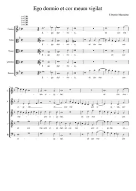 Ego dormio et cor meum vigilat