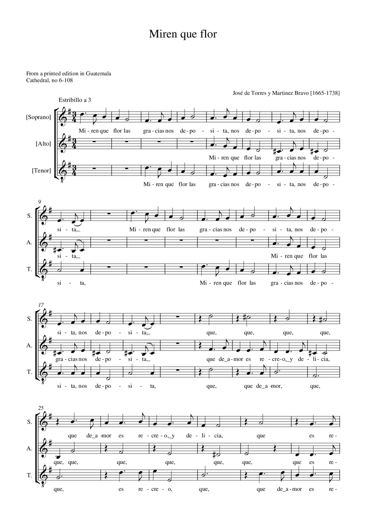 Miren que flor - Page 1
