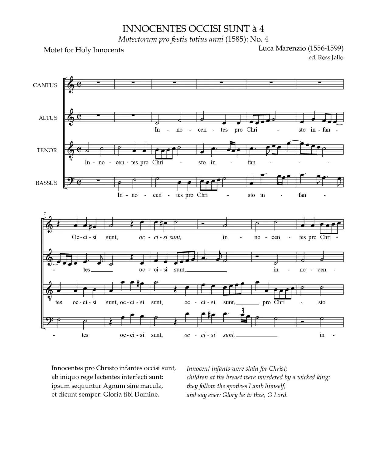 Innocentes pro Christo - Page 1