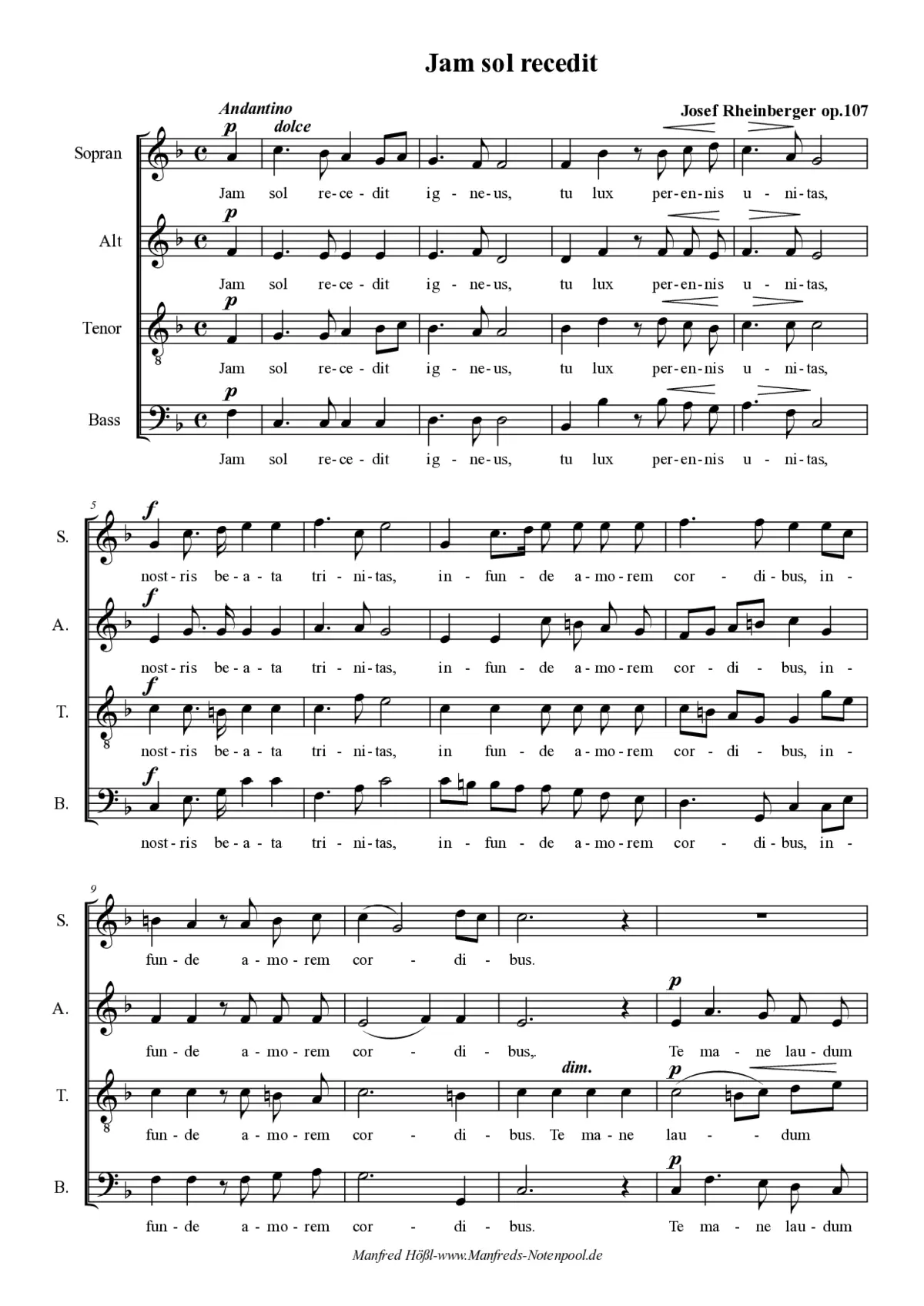 Hymnen Op. 107 - Page 1