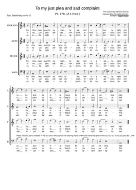 To my just plea and sad complaint