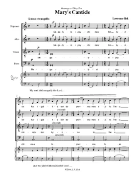 Mary's Canticle