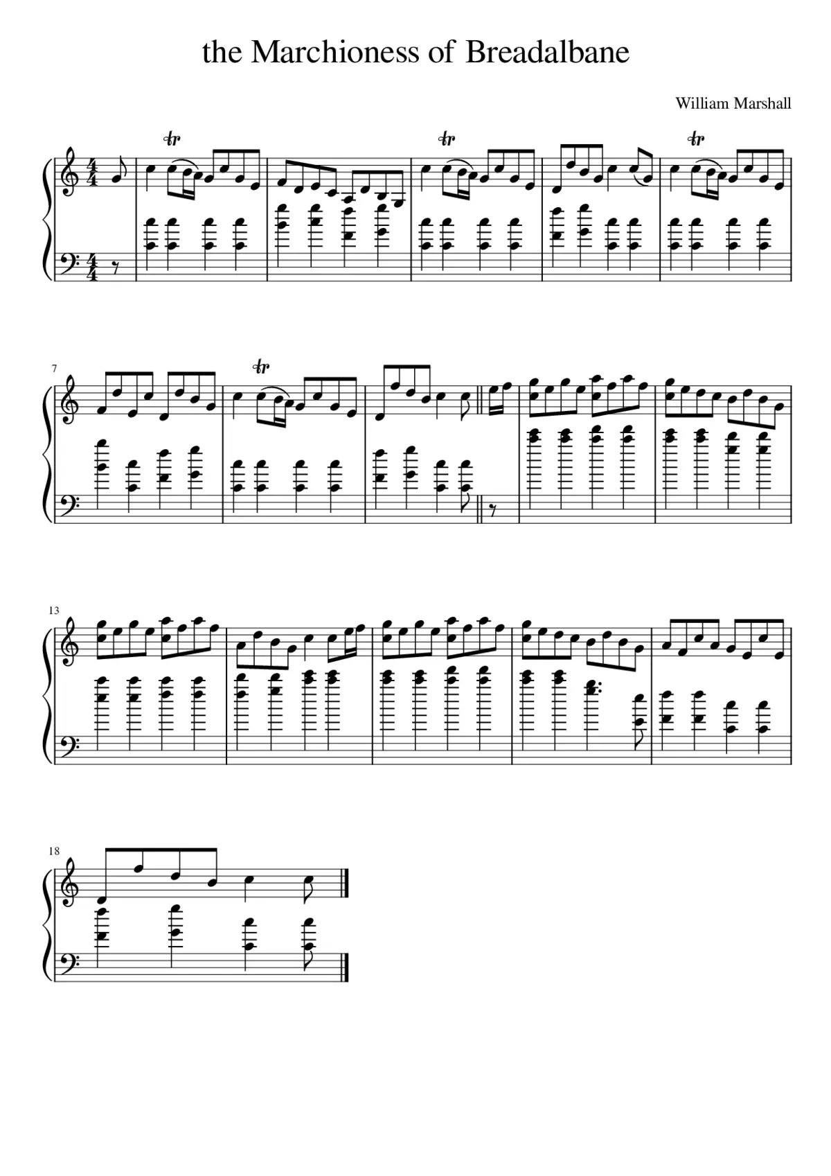 the Marchioness of Breadalbane - Page 1