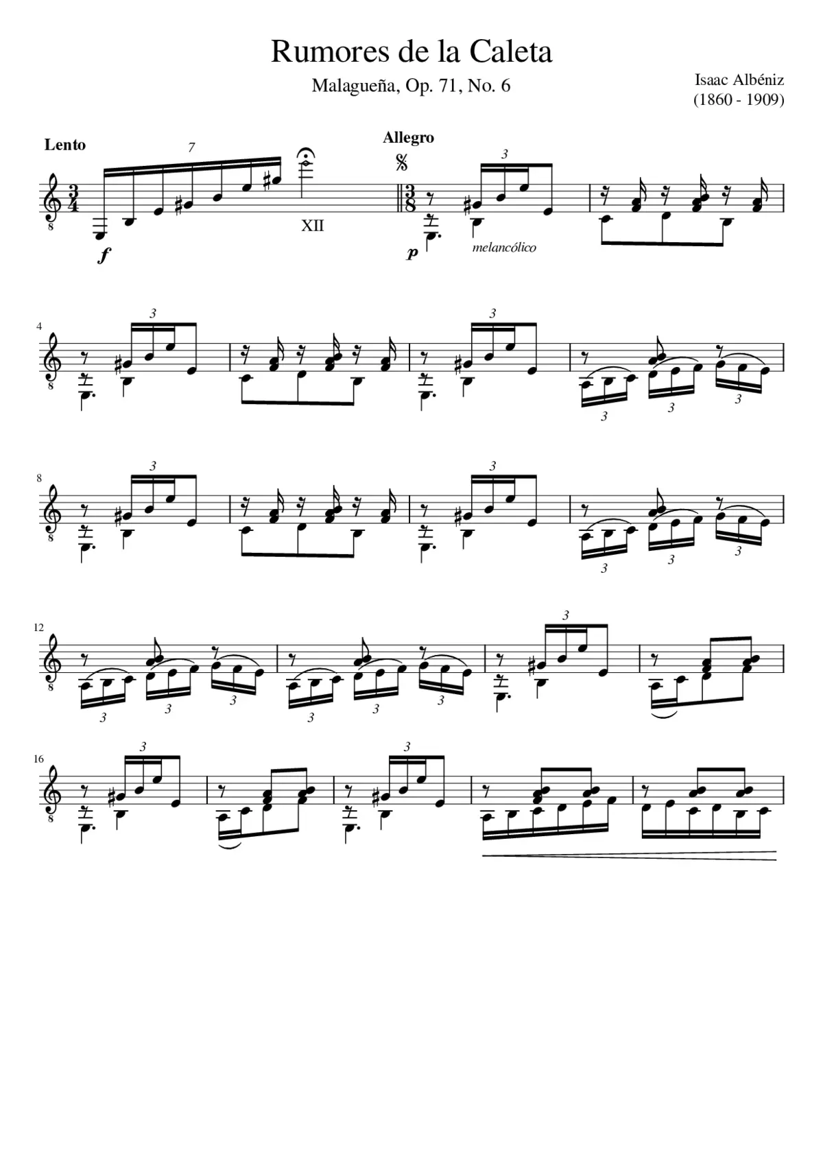 rumores de la caleta - Page 1