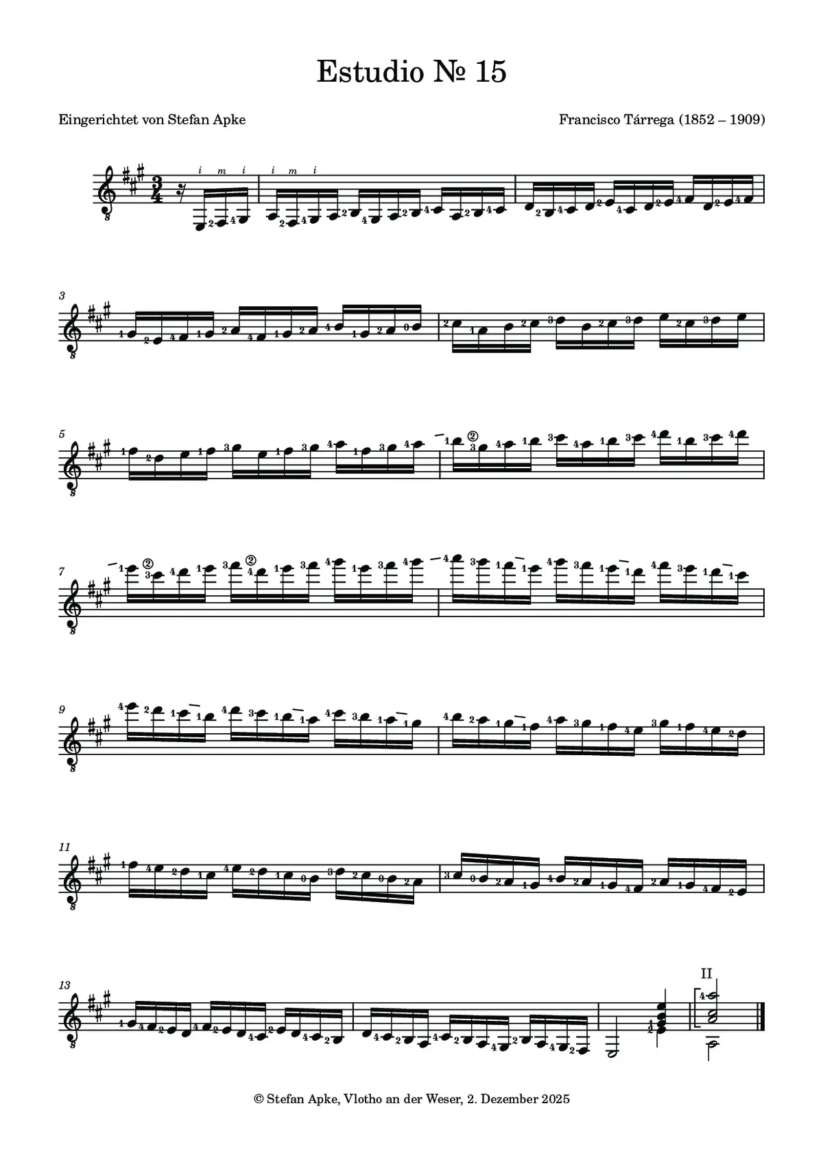 Estudio No.15 - Page 1