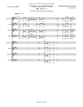 Coelos ascendit hodie, Op. 38, No. 2