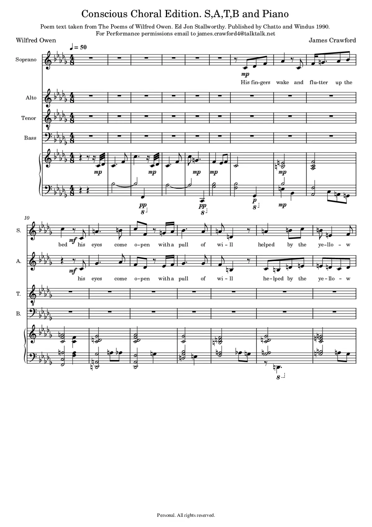 Conscious. Choral Edition - Page 1