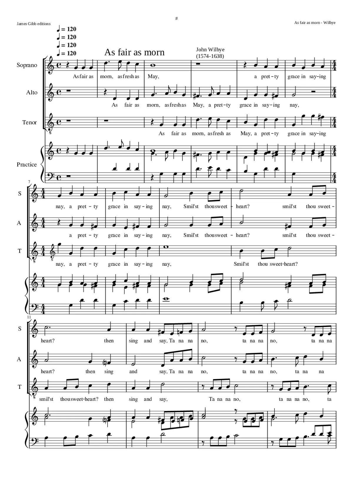 As fair as morn - Page 1