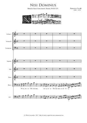 Nisi Dominus (Psalm 126)