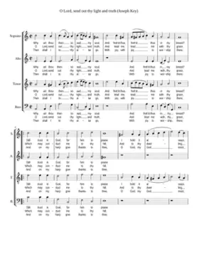 O Lord send out thy light and truth