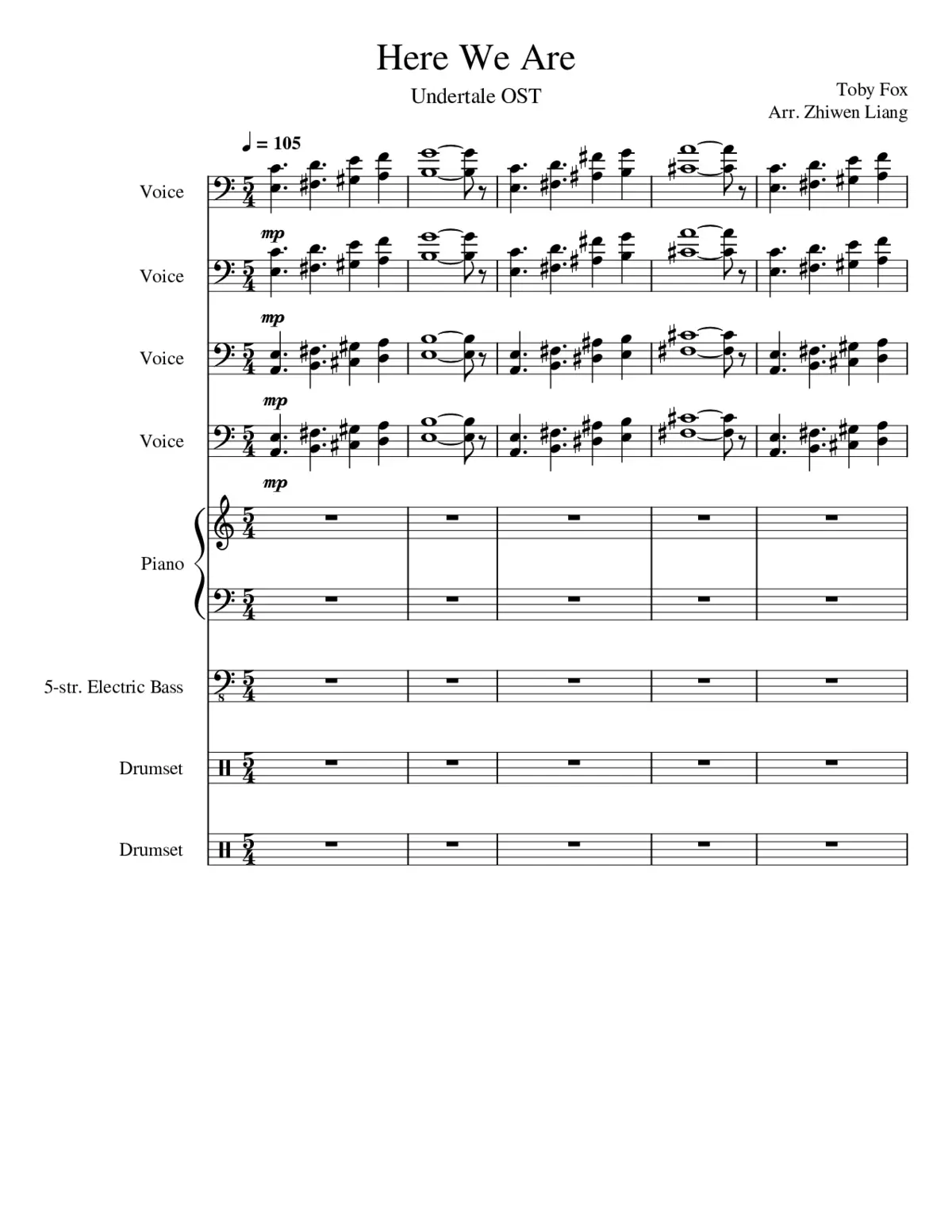 Here We Are - Page 1