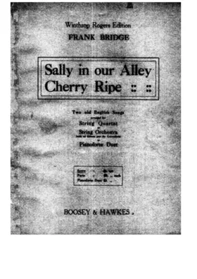 2 Old English Songs for String Quartet