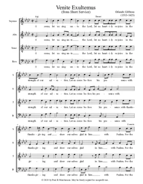 Venite (Short Service)