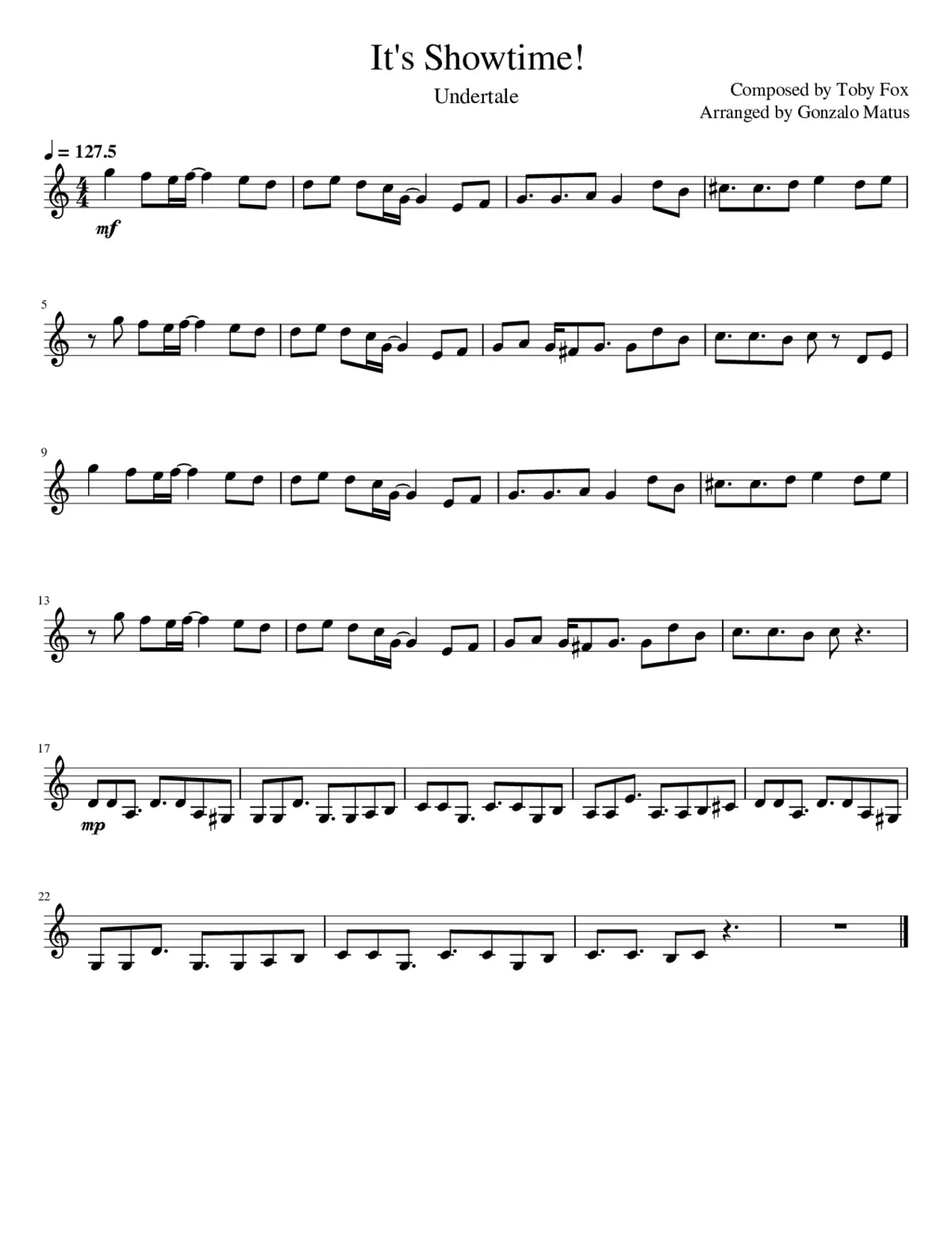 undertale - its showtime - Page 1