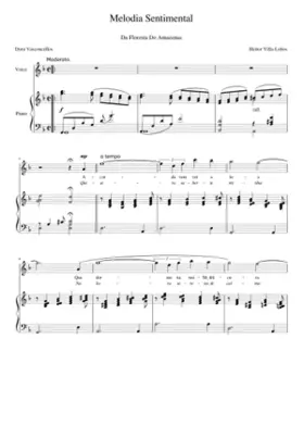 Fa M - Melodia Sentimental arrt H. Villa-Lobos