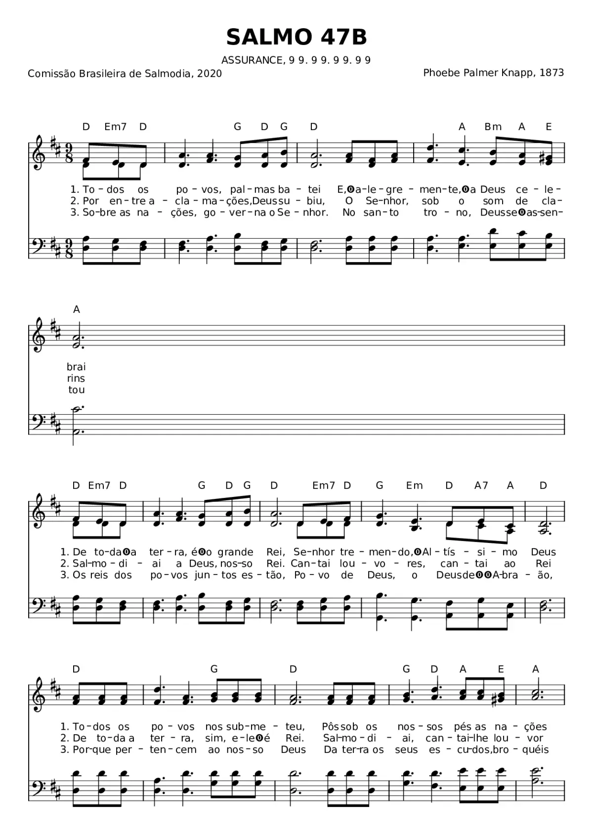 Salmo 47B - Page 1
