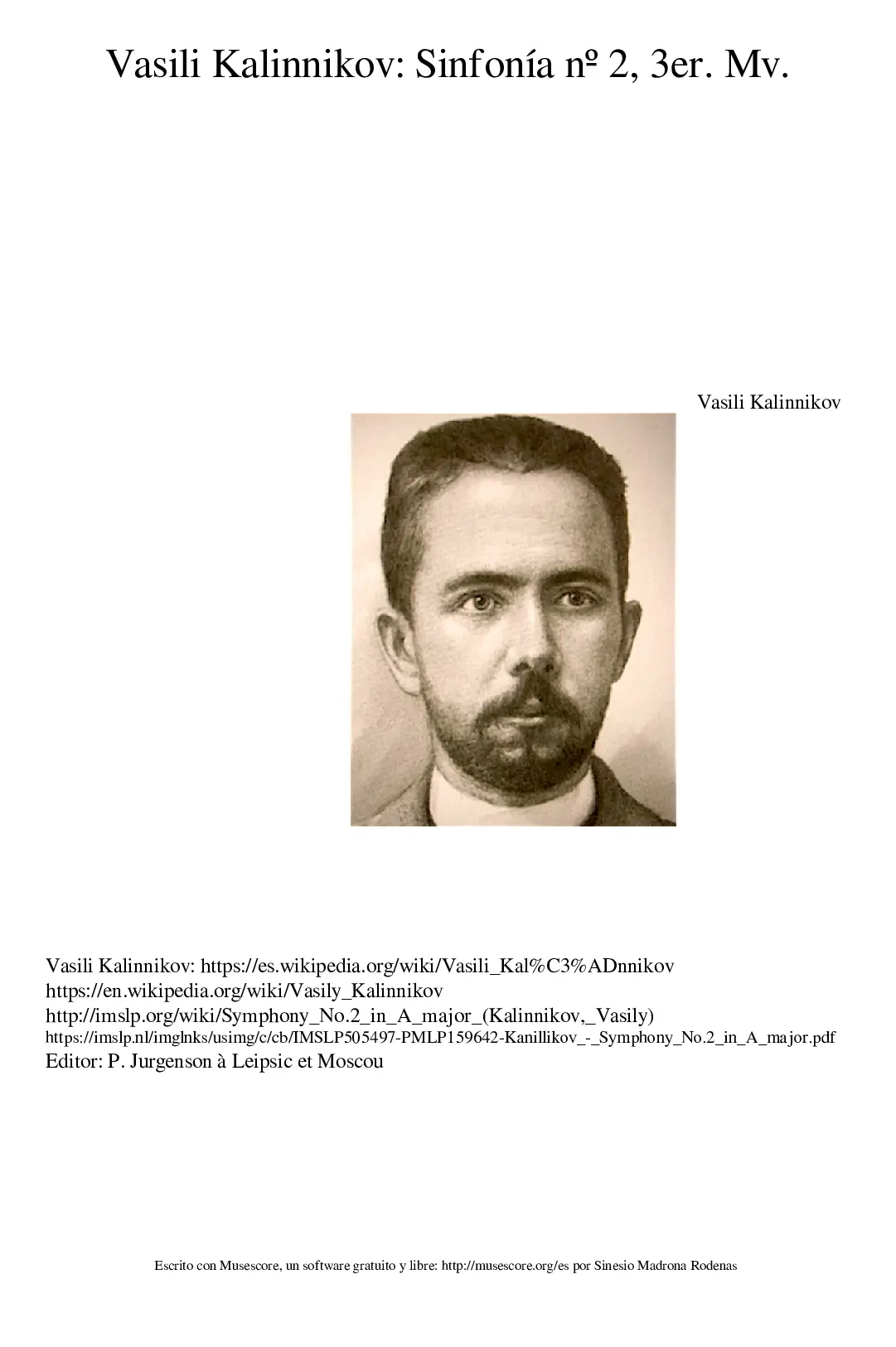 Sinfonía nº 2 3er. mv. - Page 1
