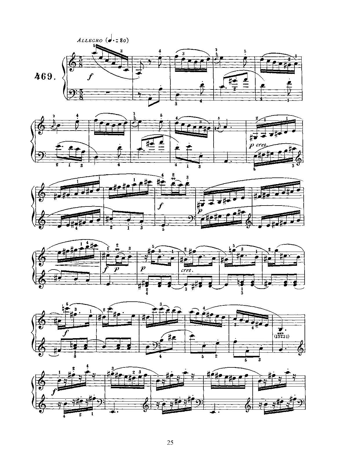 Keyboard Sonata in A minor - Page 1