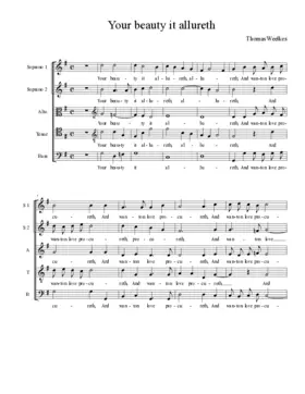 Your beauty it allureth