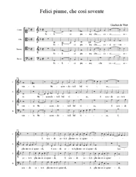 Felici piume, che così sovente