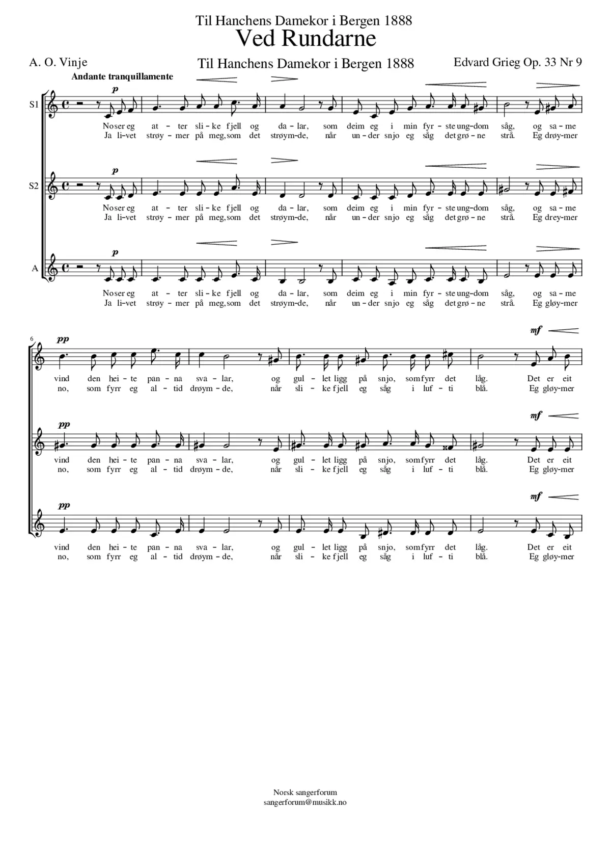 Ved Rondane - Page 1