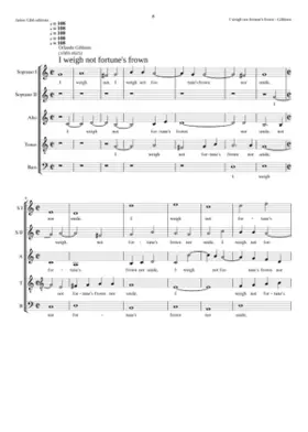 I weigh not fortune's frown