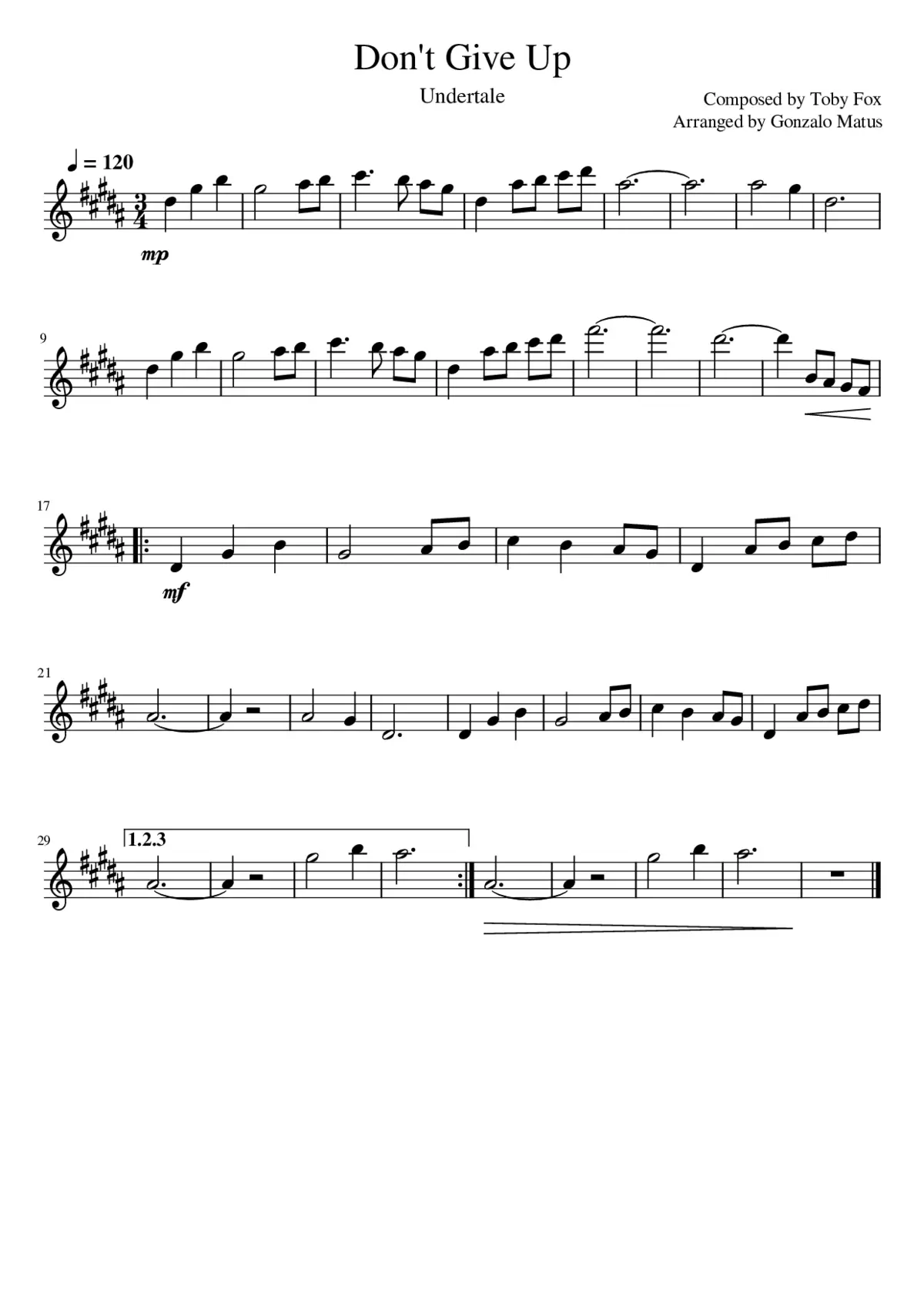 Don't Give Up - Page 1